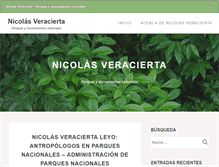 Tablet Screenshot of nicolasveracierta.org